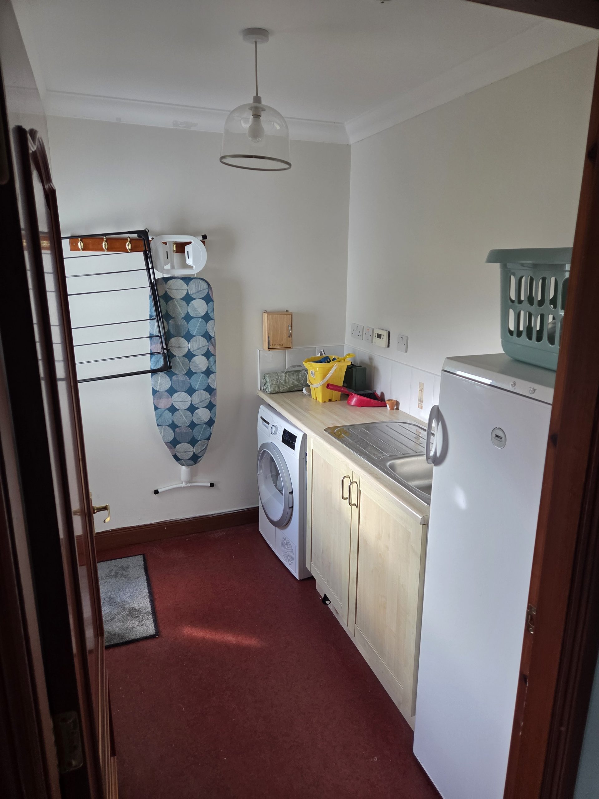 Utility room at Cairinis